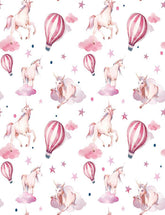 Custom Step And Repeat Unicorn Hot AIr Balloons Photography Backdrop Shopbackdrop